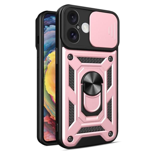 Jazz 3i1 cover til Apple iPhone 16 Plus - Rose