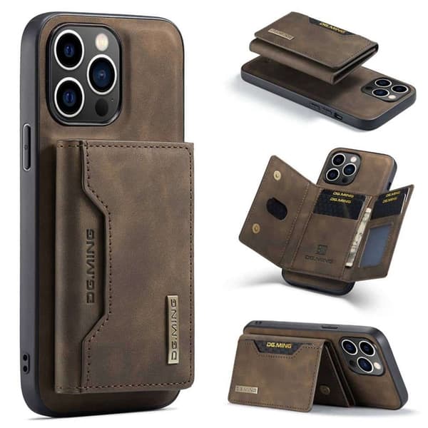 DG-Ming M2 deksel til Apple iPhone 15 Pro - Coffee
