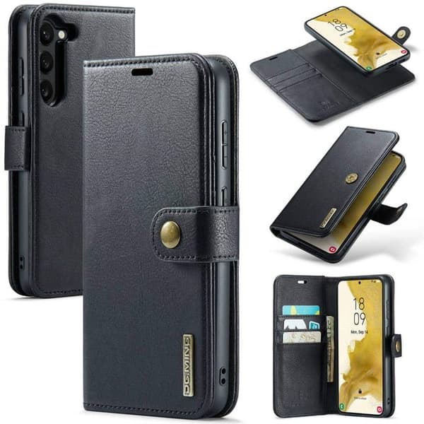 Wallet DG-Ming 2i1 til Samsung Galaxy S24 FE - Sort