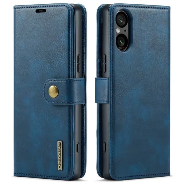 Wallet DG-Ming 2i1 til Sony Xperia 5 V - Blå