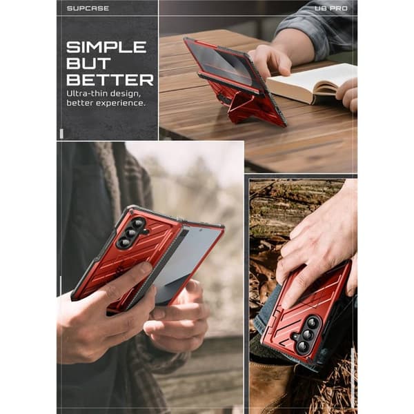 SUPCASE UB Pro til Samsung Galaxy Z Fold 7 - Ruddy