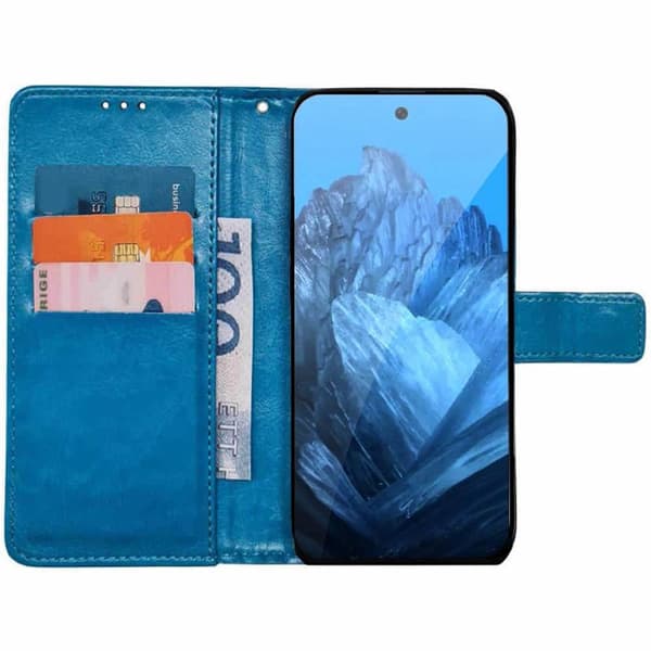 Wallet cover 3-kort til Google Pixel 10 - Lyseblå