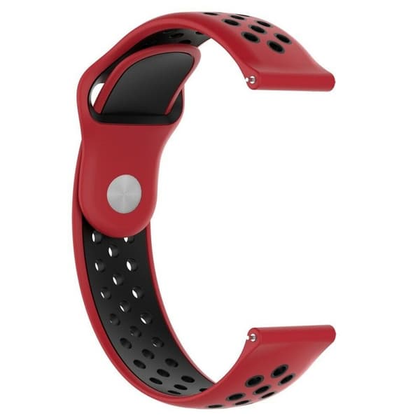 EBN urrem til Samsung Galaxy Watch Active 2 (44mm) - rÃ¸d / sort