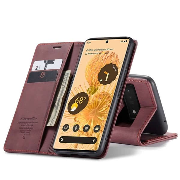CaseMe mobildeksel 013 til Google Pixel 6 Pro - Burgunder