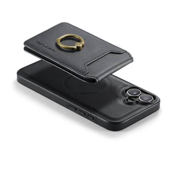 DG-Ming Magking K1 2i1 cover til Apple iPhone 16 Plus - Sort
