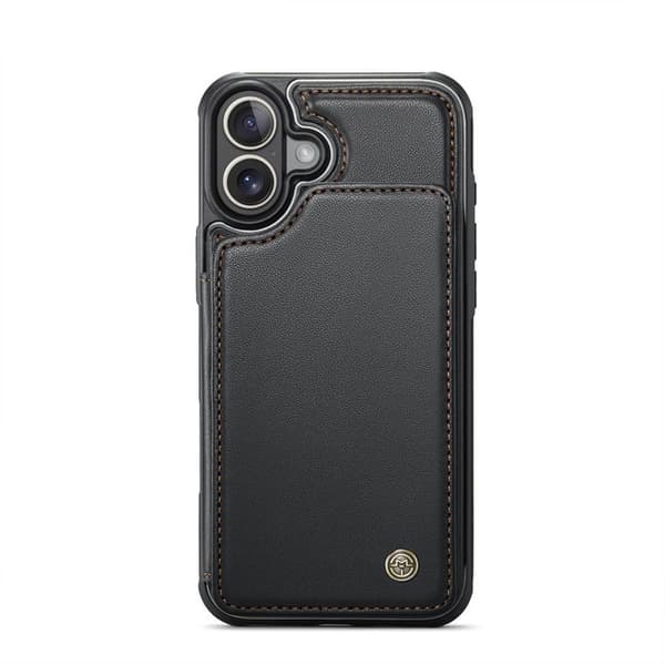 CaseMe mobilcover C22 til Apple iPhone 16 Plus - Sort