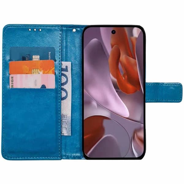 Wallet cover 3-kort til Google Pixel 10a - Lyseblå