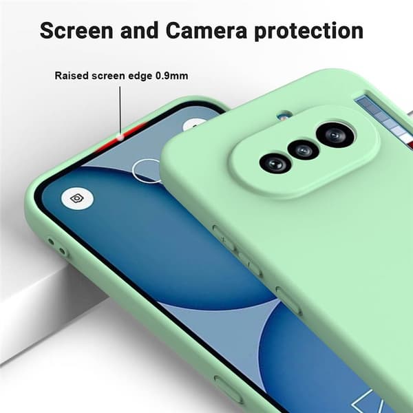 Liquid silikon skal till Nothing Phone 4a - Mint