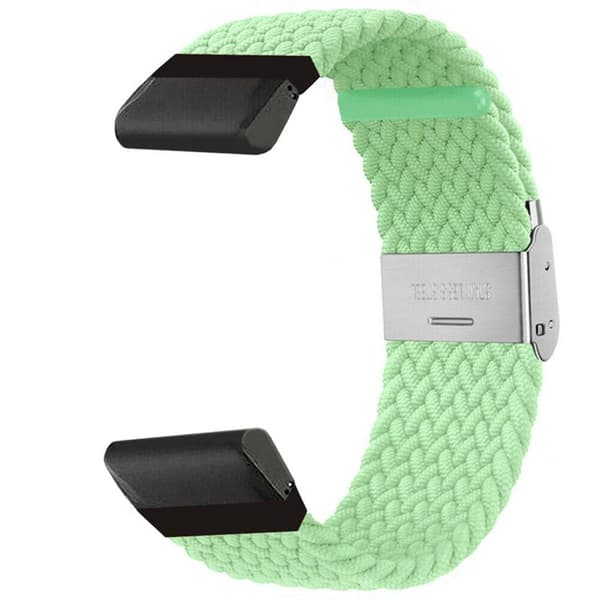 Flettet Urrem til Garmin Instinct E (45mm) - Pistasch
