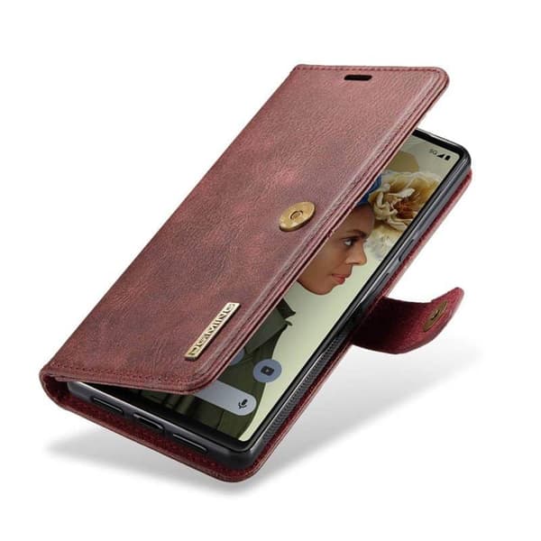 Wallet DG-Ming 2i1 til Google Pixel 6 Pro - Rød