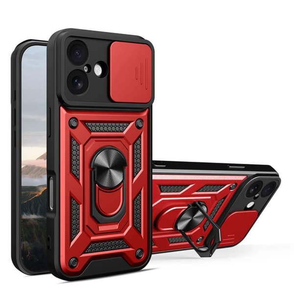 Jazz 3i1 cover til Apple iPhone 17 - Rød