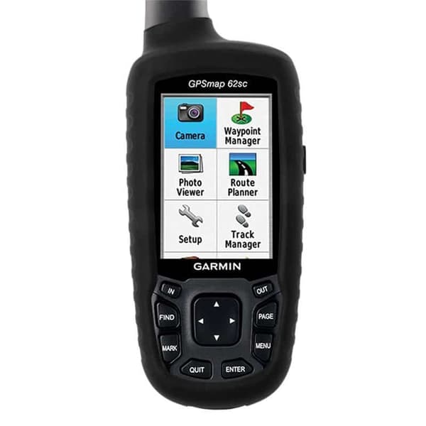 Silikone cover til Garmin GPSMAP 62sc - Sort