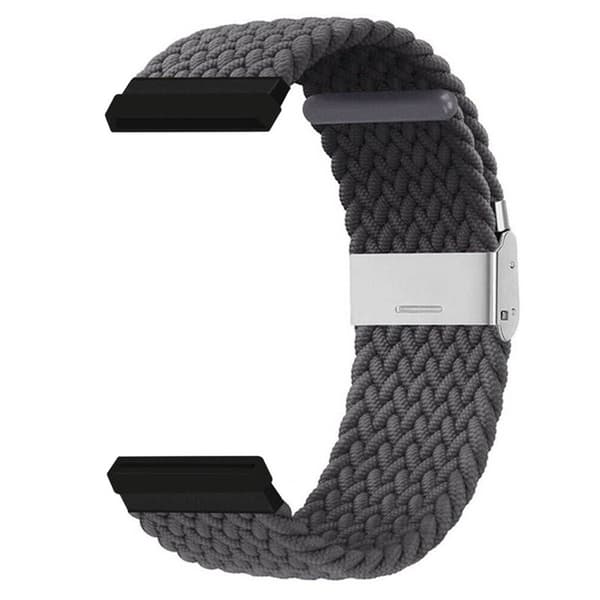 Flätat klockarmband till Fitbit Versa 3 - Skygrey