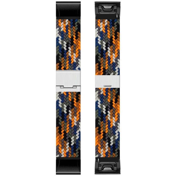Flettet Urrem til Garmin Instinct 3 (45mm) - Salamander