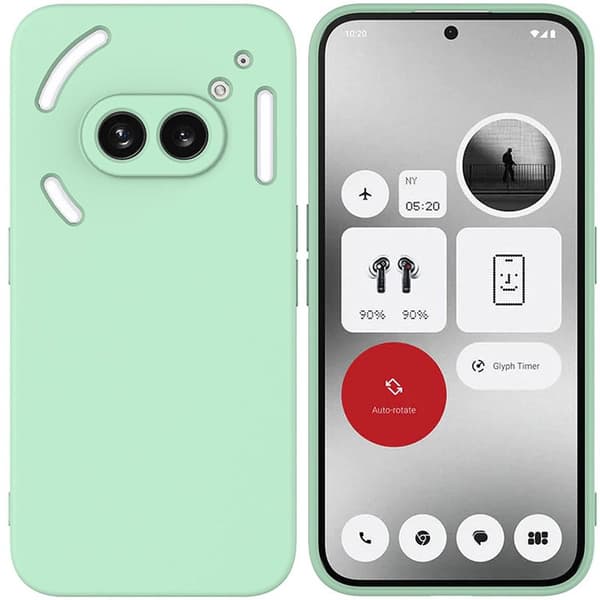 Liquid silikone cover til Nothing Phone 2a Plus - Mynte