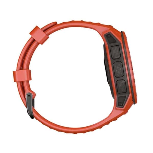 Sport urrem til Garmin Instinct 2 - Lysrødt