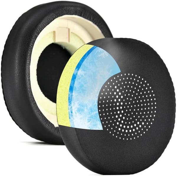 Ãrepuder Gel til Jabra Evolve2 40 MS - Sort