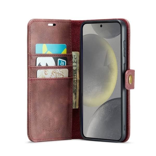Wallet DG-Ming 2i1 til Samsung Galaxy S24 Plus - Rød