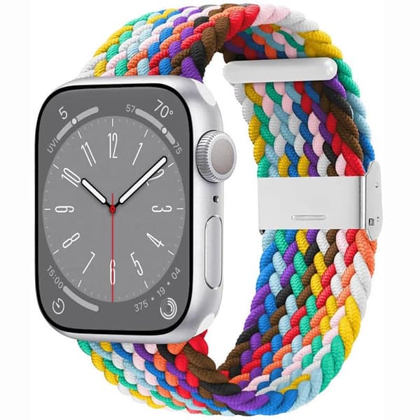 Flettet Urrem til Apple Watch 9 (41mm) - Pride Edition