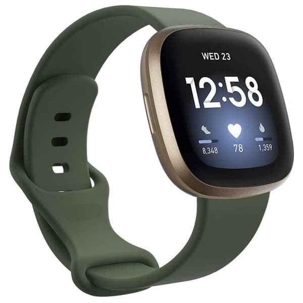 Sport Kellon ranneke Fitbit Versa 3 - Army