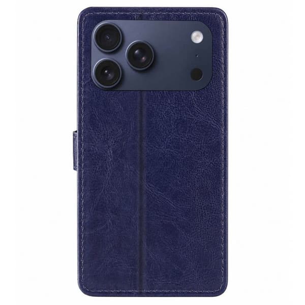 Wallet cover 3-kort til Apple iPhone 18 Pro Max - Mørkeblå