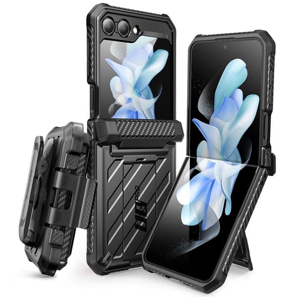 SUPCASE UB Pro deksel til Samsung Galaxy Z Flip 5 - Svart