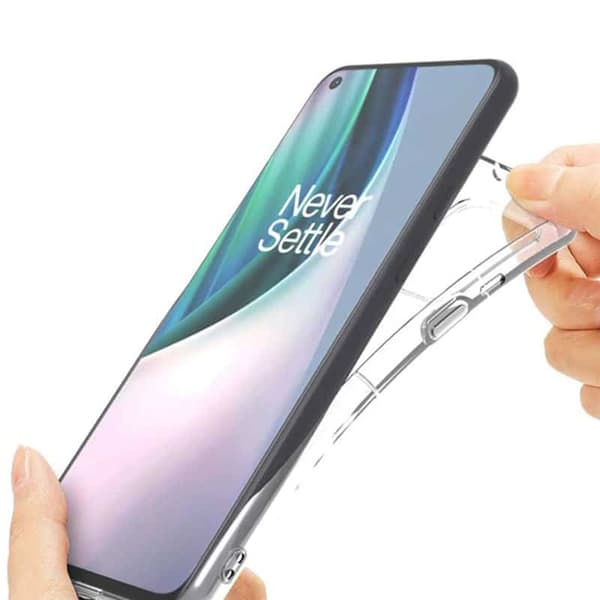 Silikondeksel gjenomsiktig til OnePlus 9 Pro