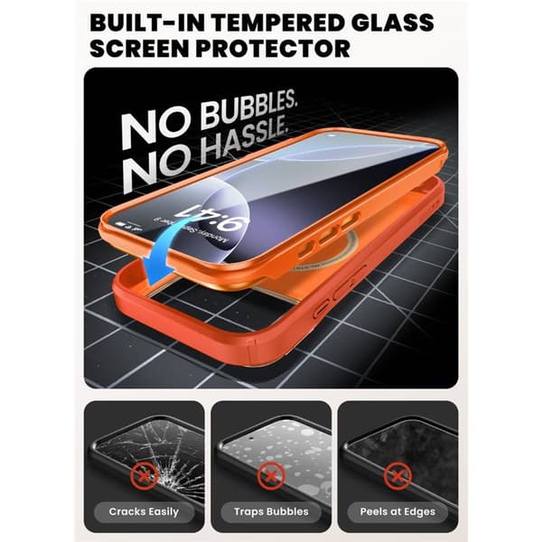i-Blason Ares Flip deksel til Apple iPhone 17 Pro Max - Coral