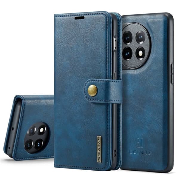 Wallet DG-Ming 2i1 til OnePlus 11 - Blå