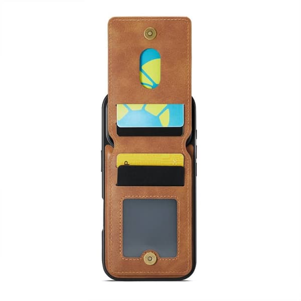 DG-Ming Magking K1 2i1 cover til Apple iPhone 18 Pro Max - Brun
