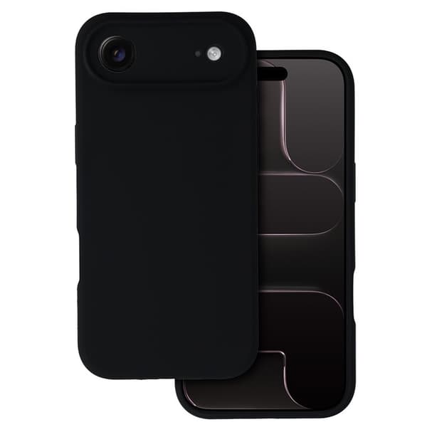 Silicone Lite Case til Apple iPhone Air - Onyx black