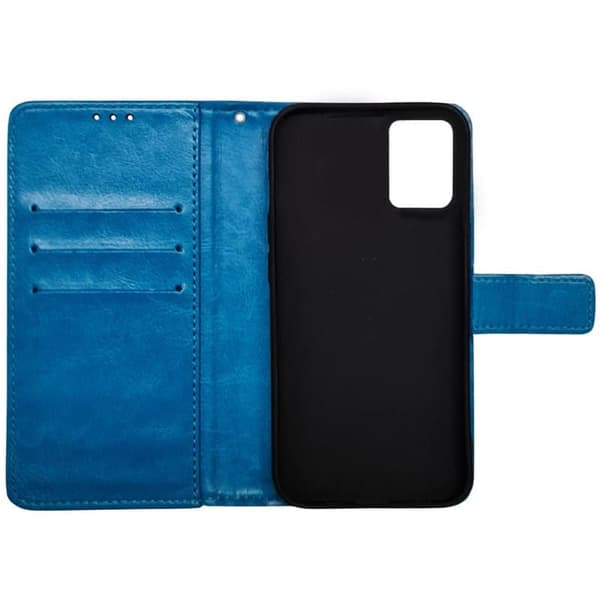 Wallet cover 3-kort til Motorola Edge 30 Neo - Lyseblå