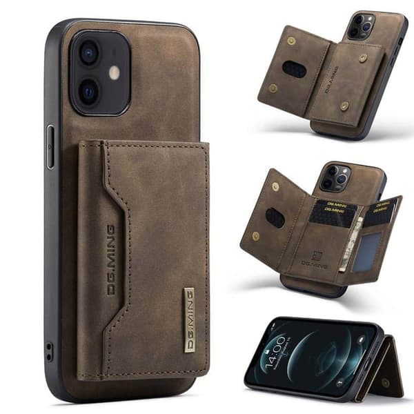 DG-Ming M2 skal till Apple iPhone 12 - Coffee