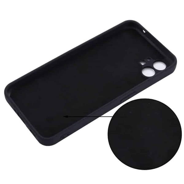 Liquid silikone cover til Nothing Phone (1) - Sort