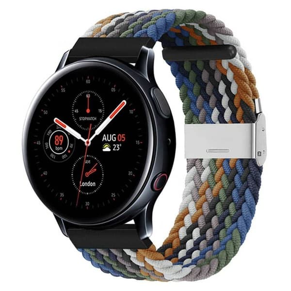 Flettet Elastisk urrem til Samsung Galaxy Watch Active 2 (44mm)