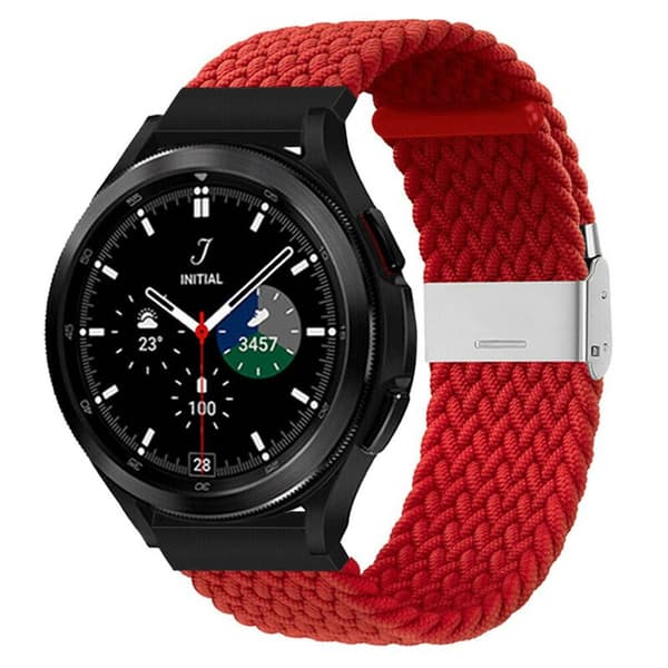 Flettet Elastisk urrem til Samsung Galaxy Watch 4 Classic (46mm)