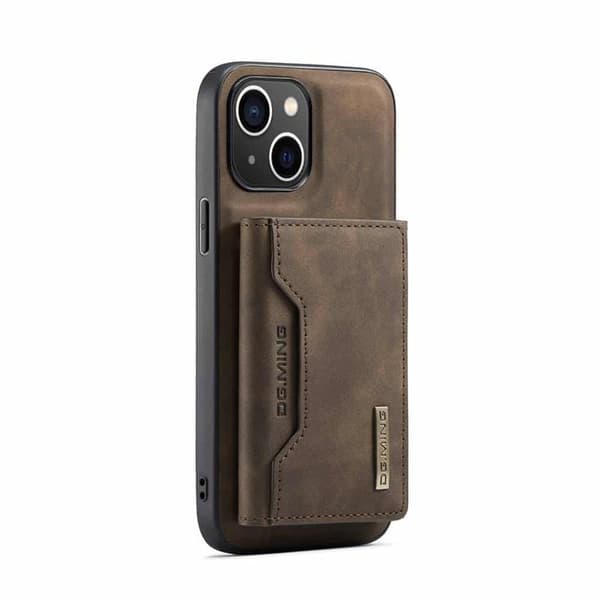 DG-Ming M2 skal till Apple iPhone 15 Plus - Coffee