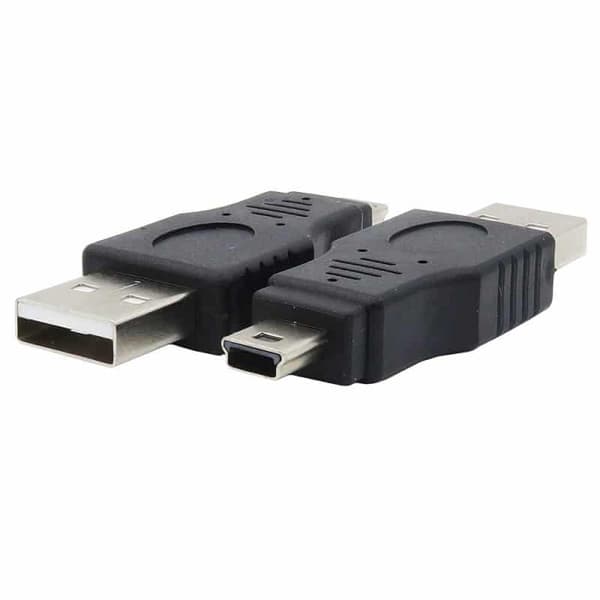 Adapter USB-A hann til USB Mini-B hann
