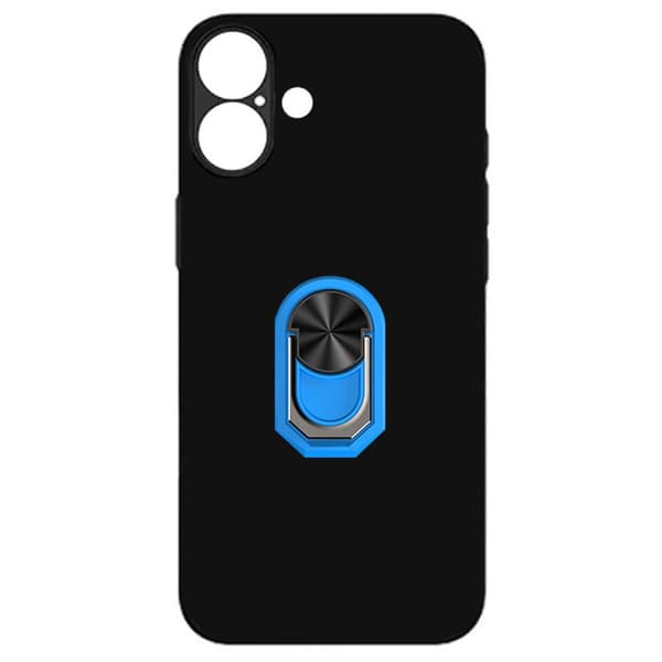 TPU ringcover til Apple iPhone 16 Plus - LyseblÃ¥