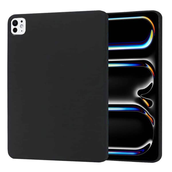 Silikone tabletcover til Apple iPad Pro 13 (2024) - Sort