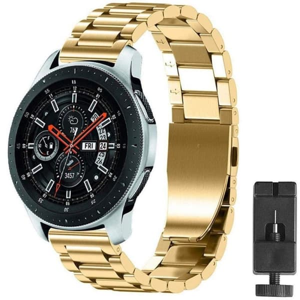 Urrem rustfrit stål til Samsung Galaxy Watch 46mm - guld