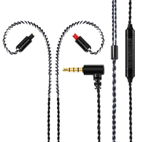 Lydkabel med mikrofon til Audio Technica ATH-IM01