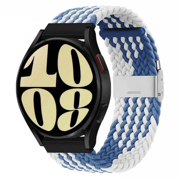Flettet Elastisk urrem til Samsung Galaxy Watch 6 (44mm) - BlÃ¥h