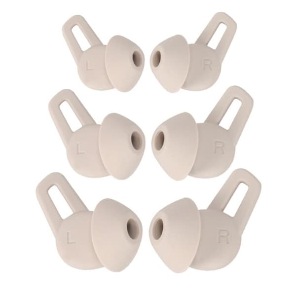 Øreputer 6-pak til Huawei FreeLace Pro - Beige