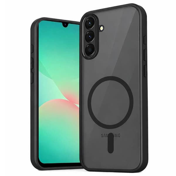 Full Matte Mag cover til Samsung Galaxy A56 5G - Sort