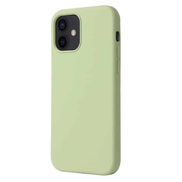 Liquid silikon deksel til Apple iPhone 12 - Matcha Green