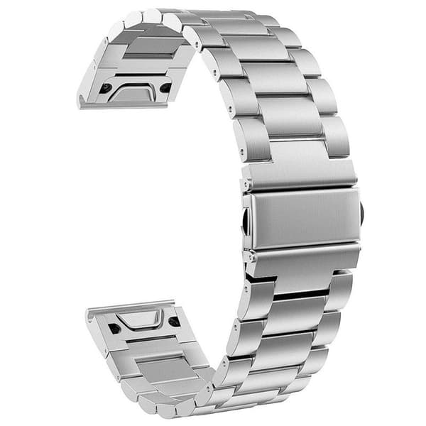 H-Link Titanium urrem til Garmin Fenix E - SÃ¸lv