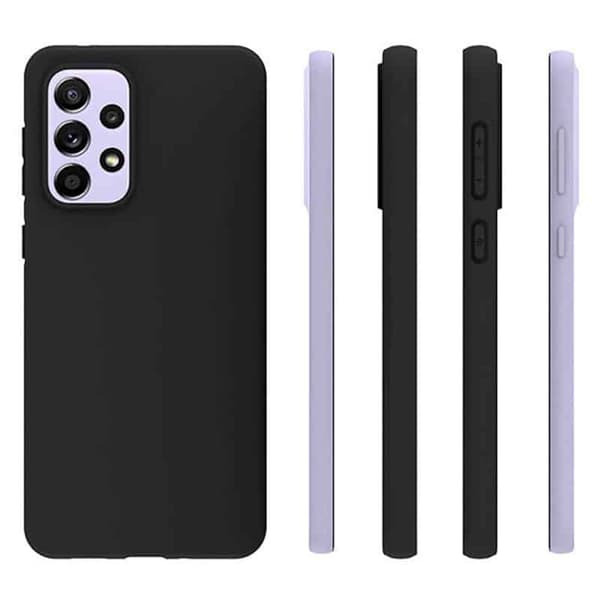 Silikone cover til Samsung Galaxy A33 5G - Sort