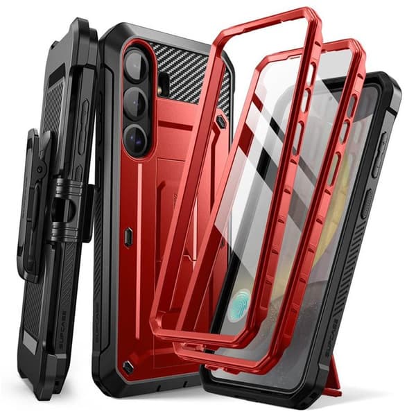 SUPCASE UB Pro 2-set til Samsung Galaxy S25 - Ruddy