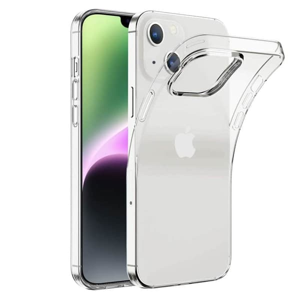 Silikon skal transparent till Apple iPhone 14 Plus